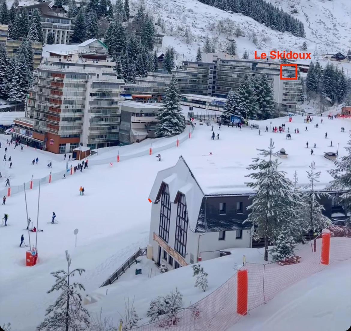 Le Skidoux 2*, Au Pied Des Pistes, Vue Montagne Gourette Eksteriør billede